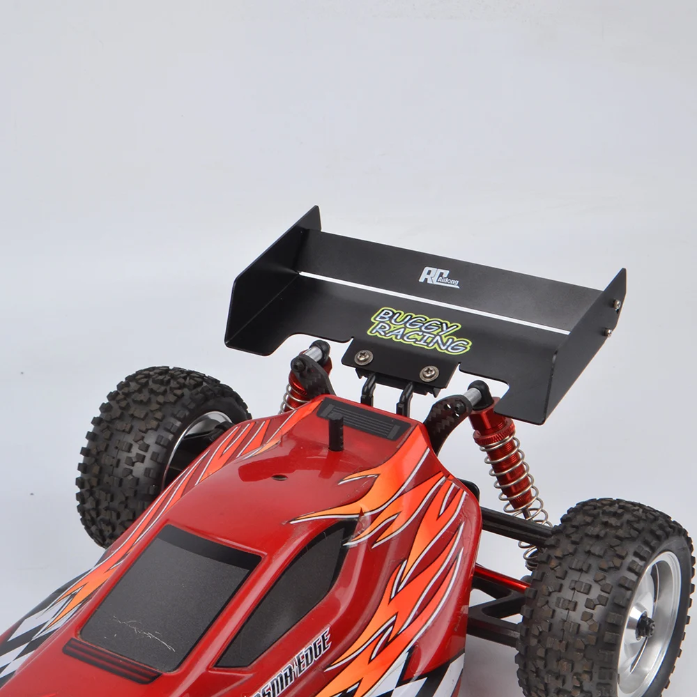 Aluminium skrzydło zestaw tył nadwozia Spoiler dla Tamiya TT-02B DF-02 DT-02 1:10 Buggy RC