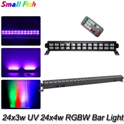 LED Wall Wash UV RGBW Bar Strobe Stage Lighting HomeParty Club Disco DJ Hall For Christmas Indoor Dance Wedding Effect Lamp