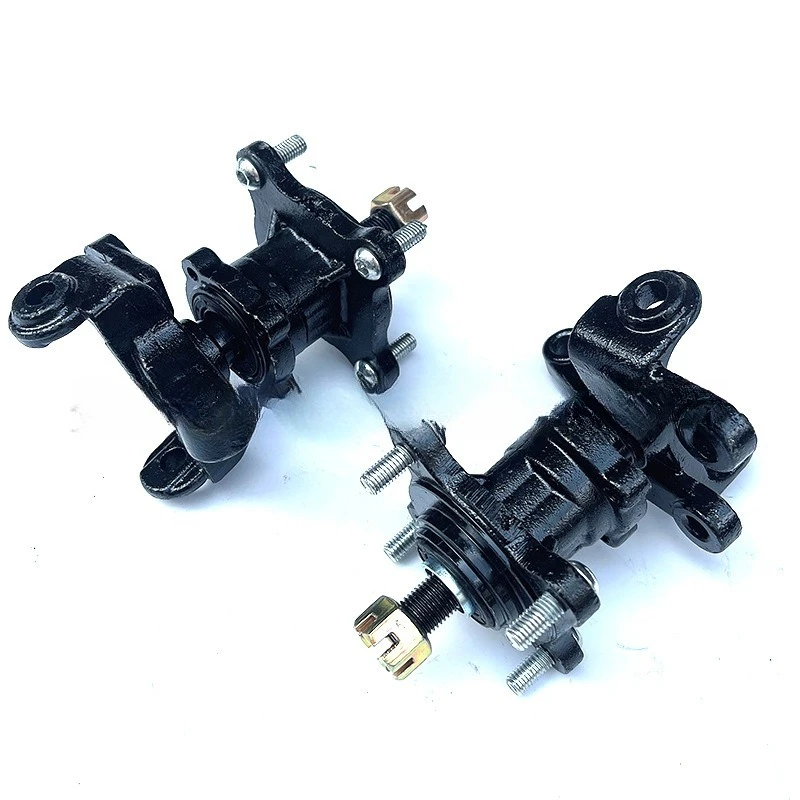 Suitable for DIY homemade modified quad motorcycle accessories Kadin ATV disc brake claw steering knuckle three or four flanges