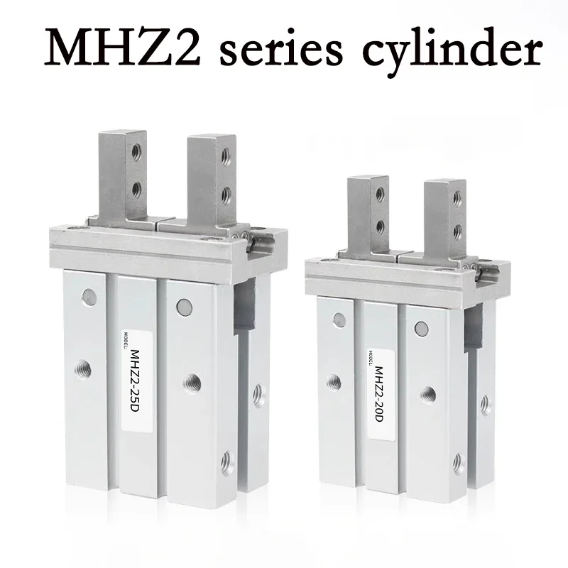 MHZ2 MHZL2 Pneumatic Double Finger Claw Cylinder MHZ2-10D MHZ2-16D 6D 20D 25D 32D 40D Double acting Claw Cylinder