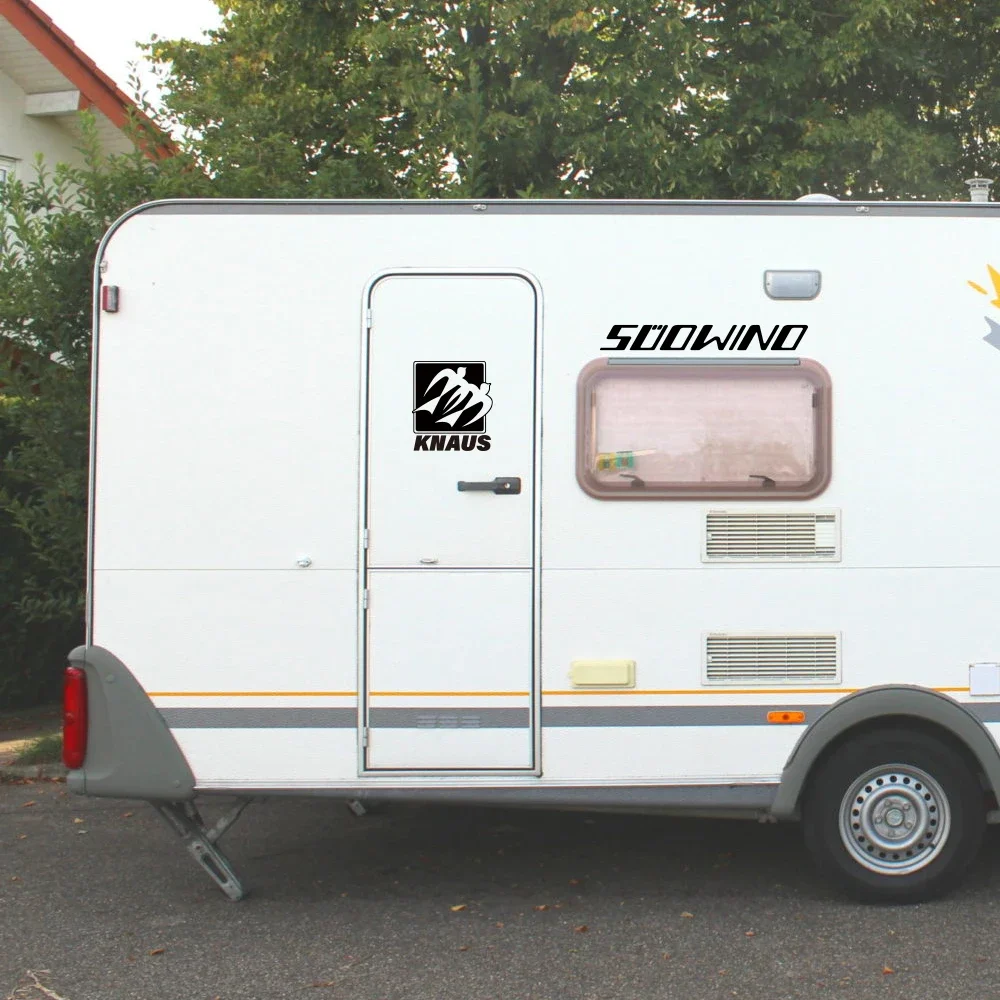 

Автомобильные наклейки для дома на колесах, коробка для каравана, автофургона, кемпера, фургона, уличная графика, декоративная наклейка, виниловые автоаксессуары для Knaus Südwind