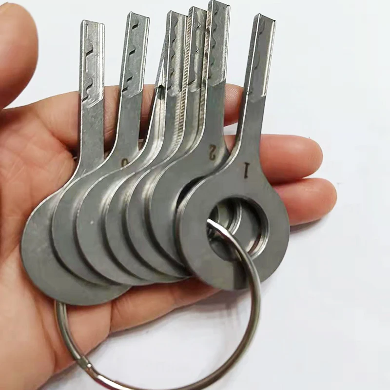 

7 шт./партия, слесарные инструменты HU 66 для модели ключа VW