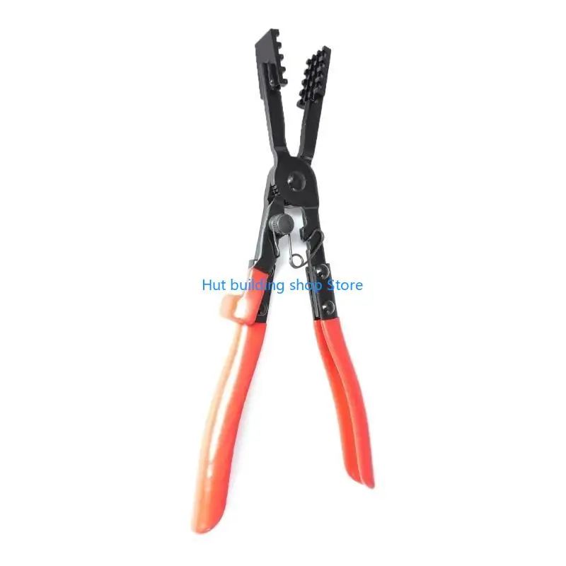 

T21C Car Repair Maintenance Pliers Hose Clamp Plier Metal Textured Short Handle