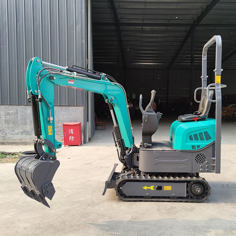 

Customized OKW12 Mini Excavator for Agricultural Farming and Tree Root Trimming, with quick replacement of accessories