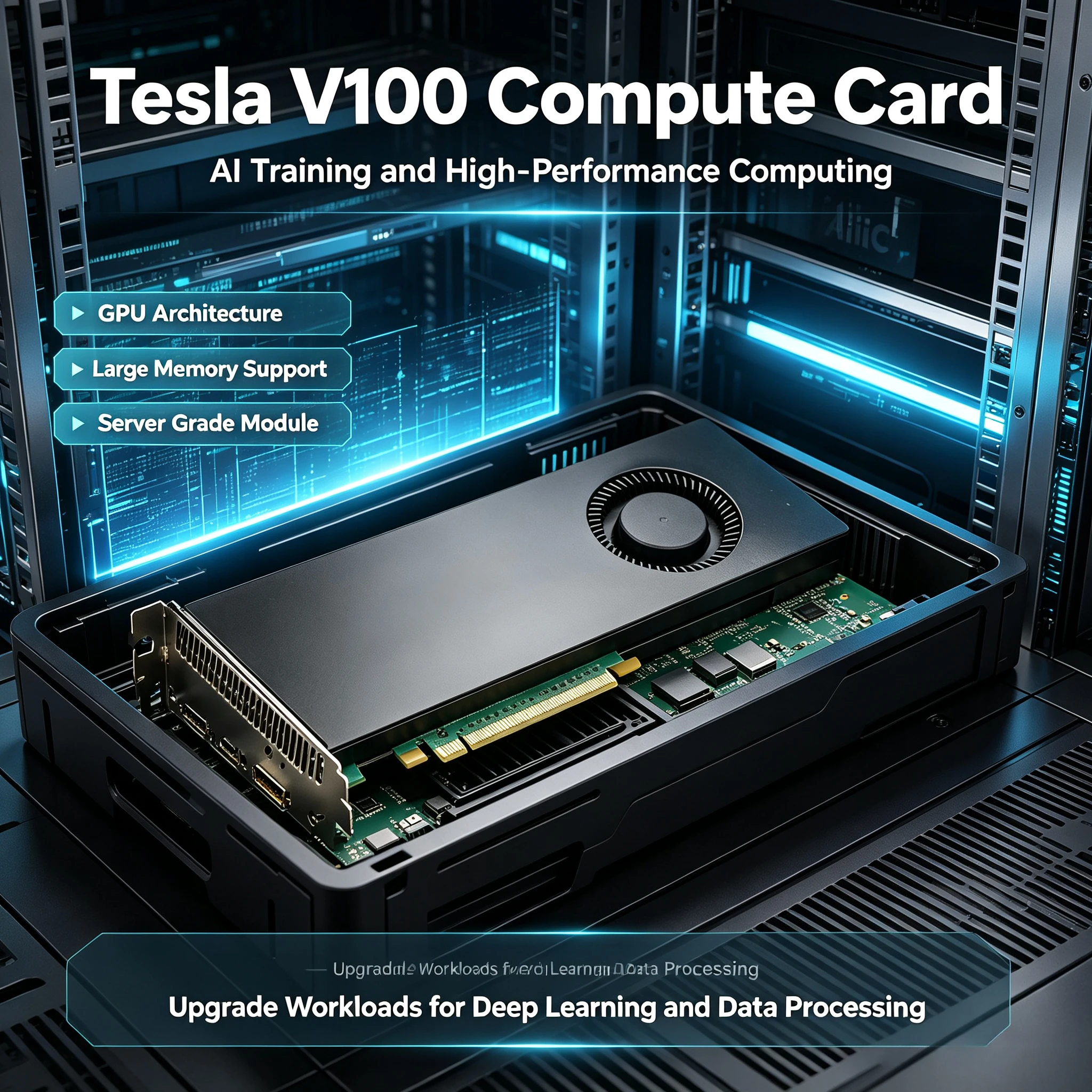 V100 32G Graphics Card Pcie Customized Version Ai Artifact CUDA Graphics Card