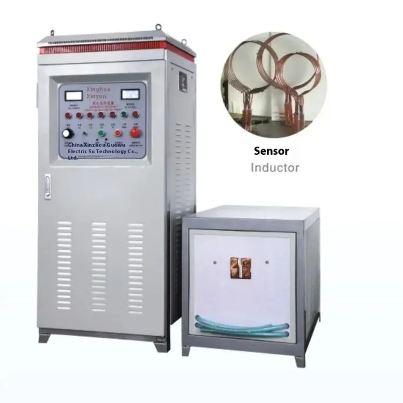 Induction Brazing Machine  automatic welding machine Metal Axe Forging Harden Induction Heating Machine