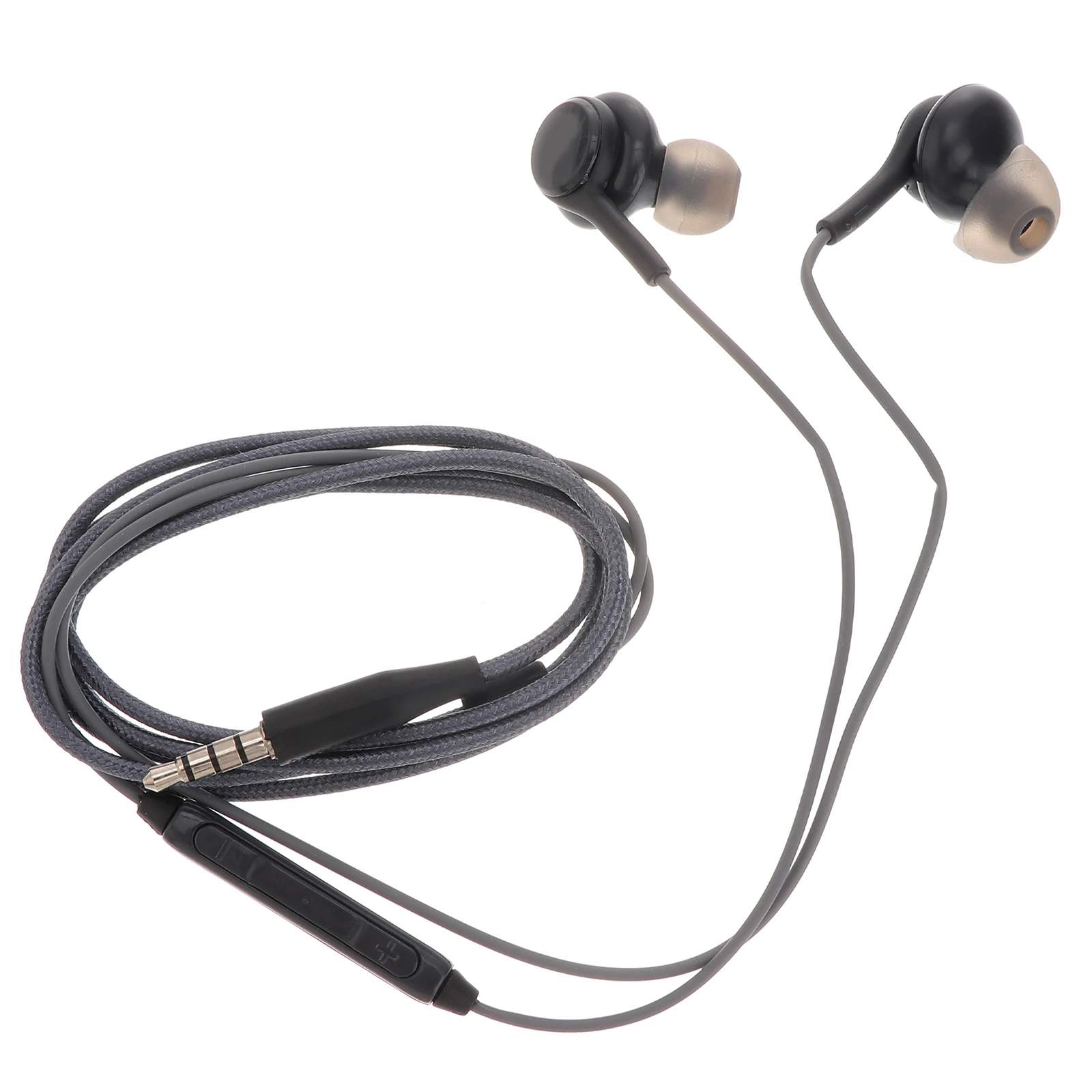 

Earbuds Headset Wire Control Wired Earphone 3.5MM Plug In-Ear