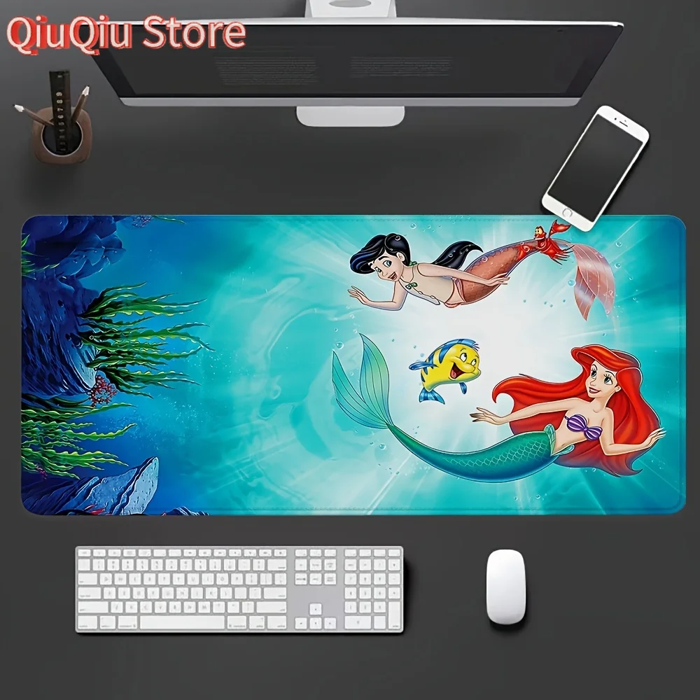 

Disney for Ariel, Keyboard Mat, Computer Decorative Accessories, Non-Slip Rubber Bottom Desk Protector, Gaming Mouse Pad L/XL/XX