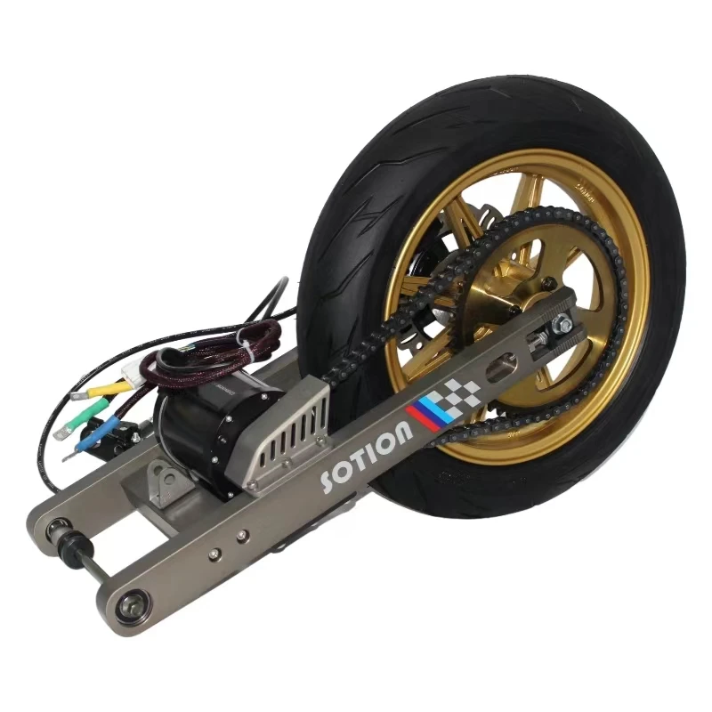 SOTION Super cool New Mid motor 5kw 72V ruota 12 pollici FW11 Swingarm