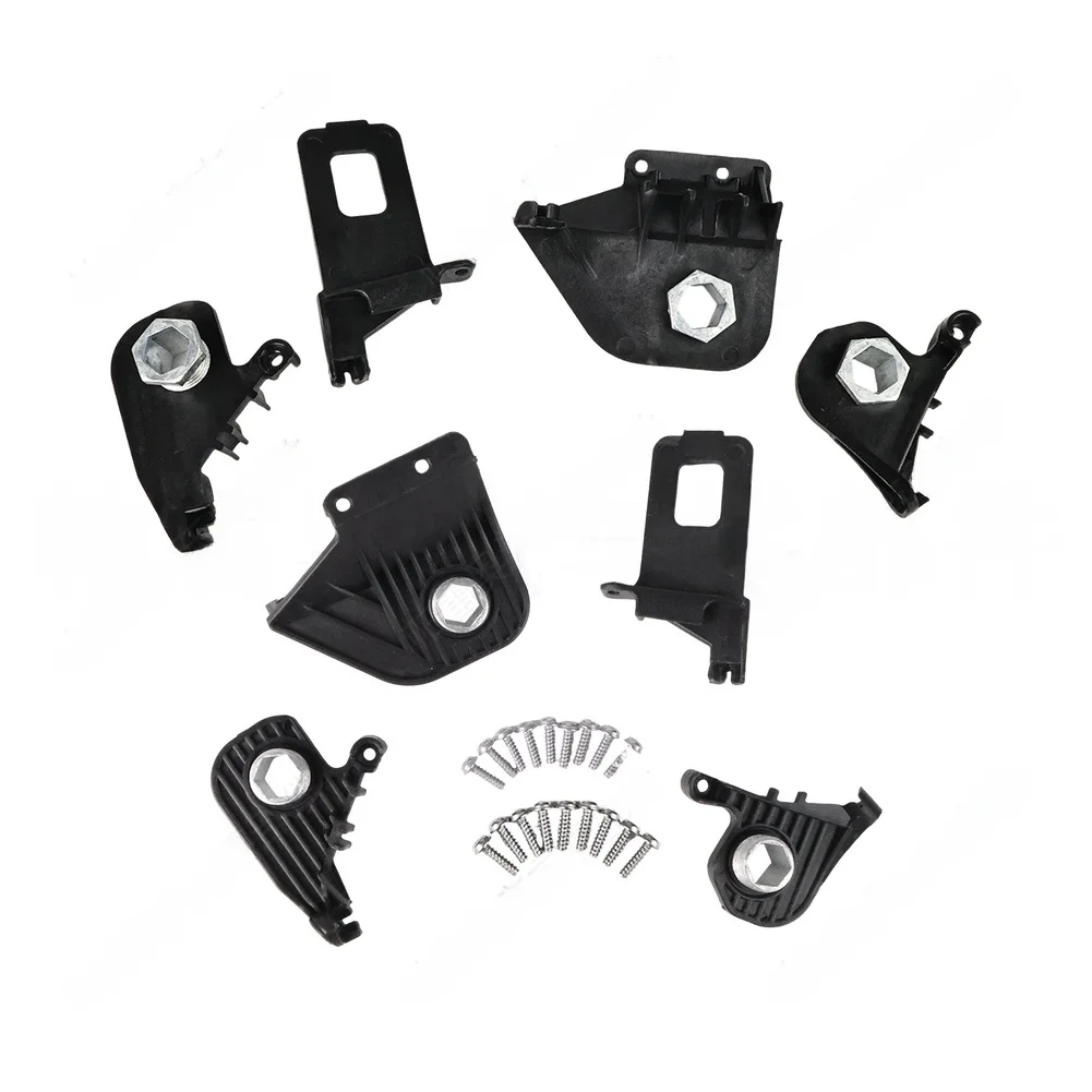 ABS Headlight Repair Bracket Kit Compatible with For MINI Countryman R60 Paceman R61 Front Bumper 61119807304 61119807303