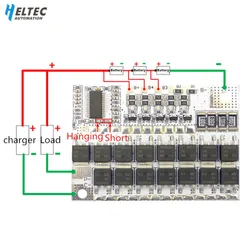 Balance Board BMS 3S/4S/5S 18650 Li-ion/ Lifepo4/litowo-żelazowa fosfa/LFP ochrona baterii płytka 12V 16.8V 21V 100A