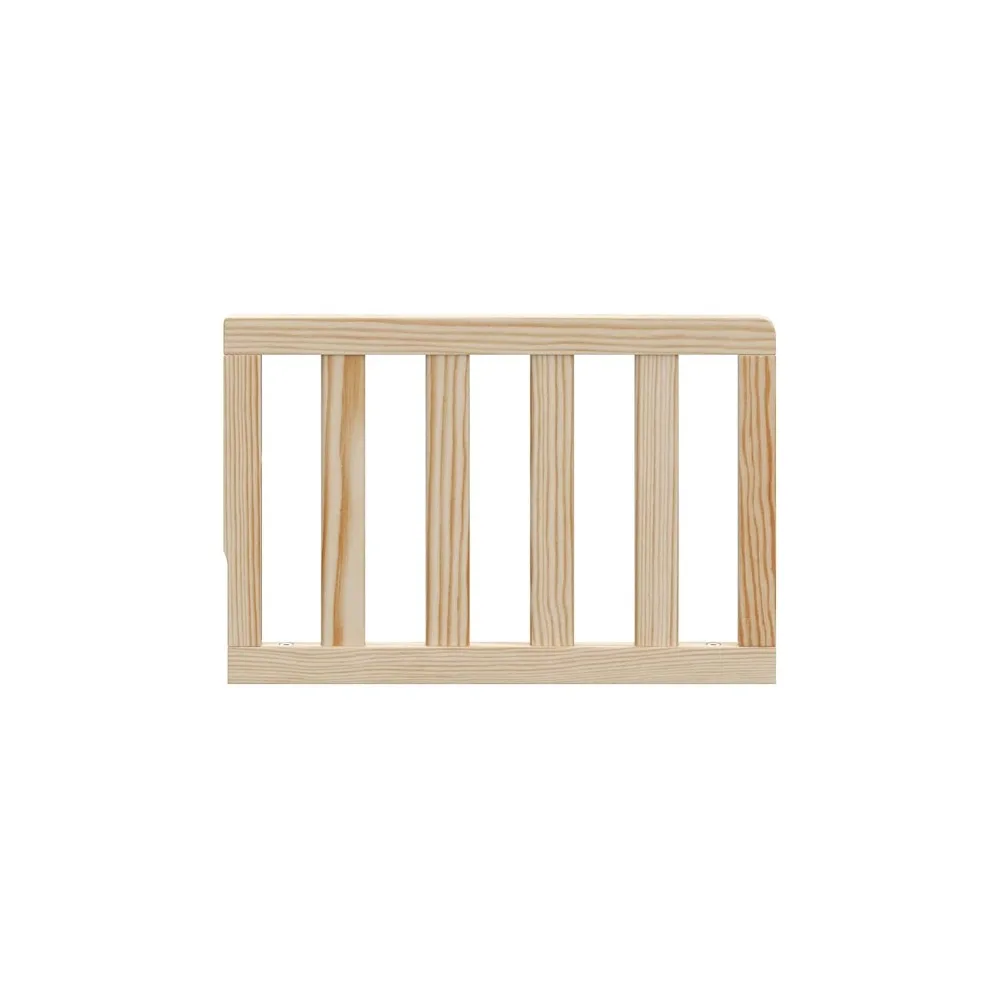 

Toddler Safety Guardrail with Slats (Natural) for Storkcraft Crib Conversion – GREENGUARD Gold Certified
