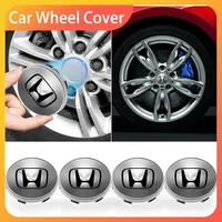 Enuine Wheel Center Hub Cap Alloy 4 PCS/60MM Wheel Center Cap Replacement For Honda Accord CRV HRV Jazz City Odyssey Accessories