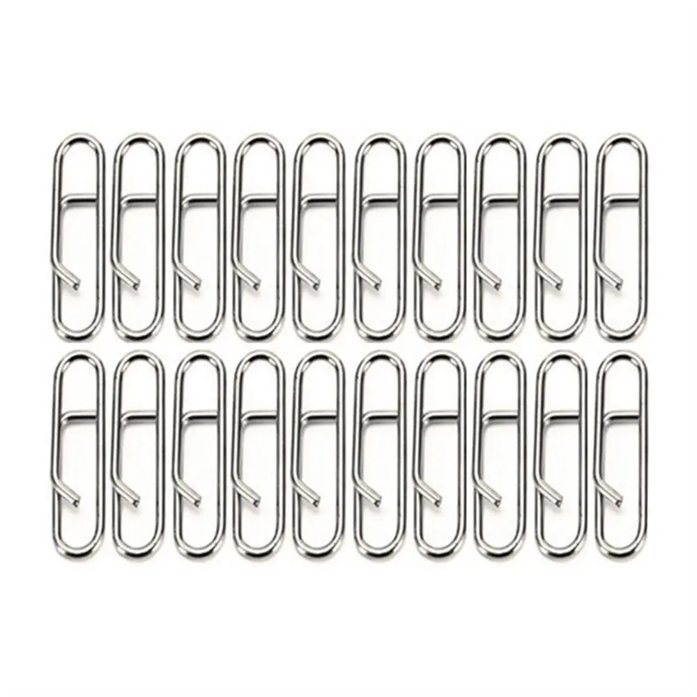 Conector de Segurança para Pesca com Gancho de 23mm, Conector de Isca, Conector de Engate Rápido, Conector Giratório para Pesca