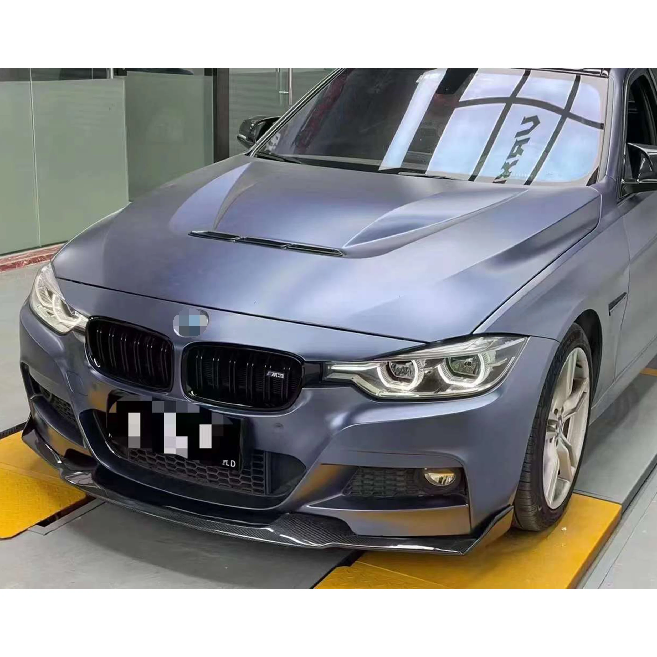 Kap serat karbon gaya CS untuk 2012-2016 BMW 3 SERIES F30 F35