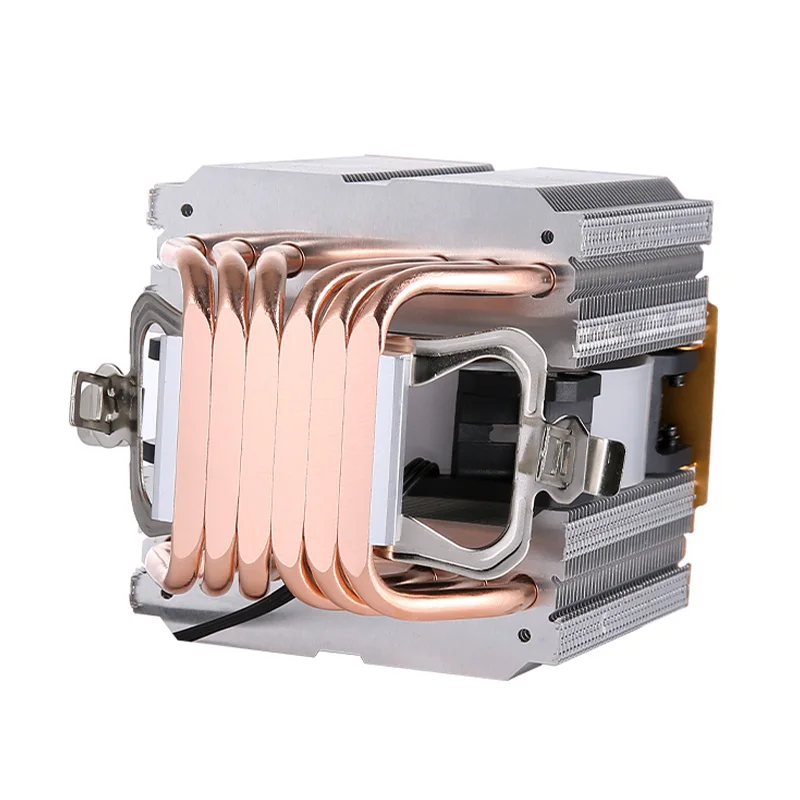 Colorful Lamp Compatible Xeon E5 X99 Twin Towers Cooler 4/6 Heat Pipe Air-Cooled CPU Fan for LGA2011 115x 1200 1700 1851 AM5 AM4 view 4