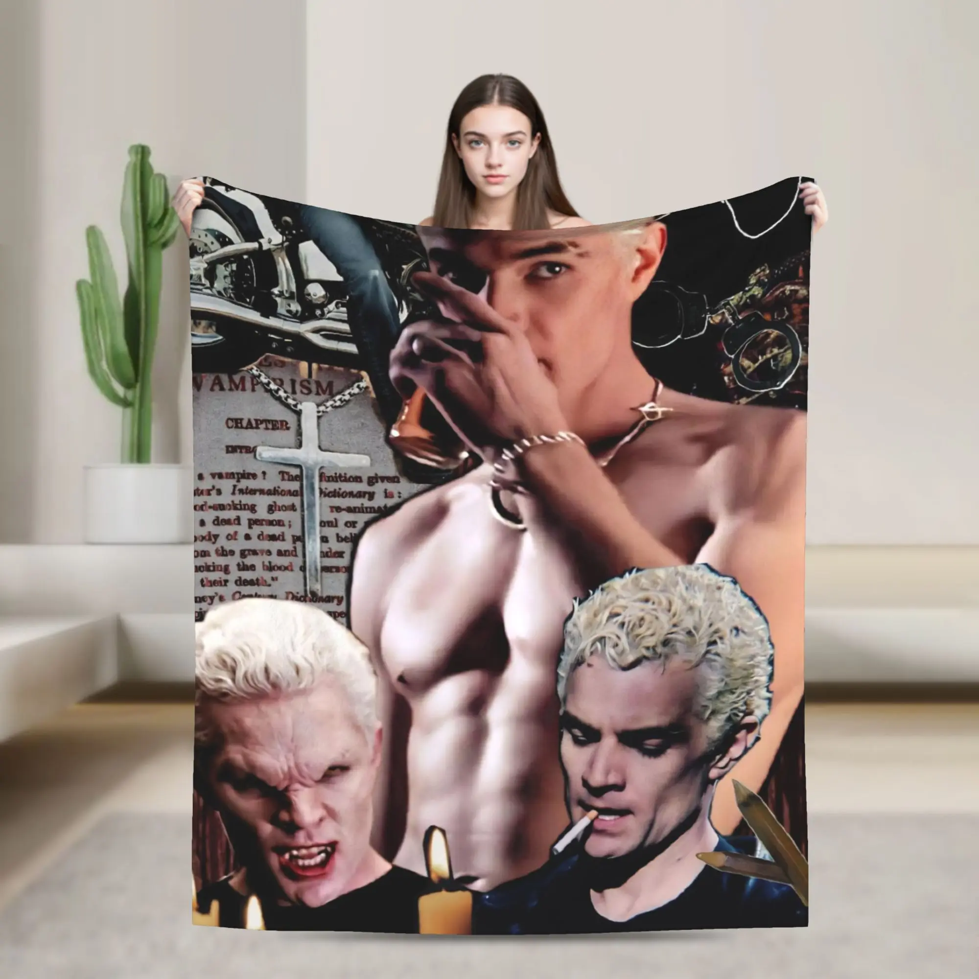 

Фланелевые одеяла «Баффи — истребительница вампиров», одеяло на заказ для дивана, постельное белье для гостиной, одеяло 150*125 см,