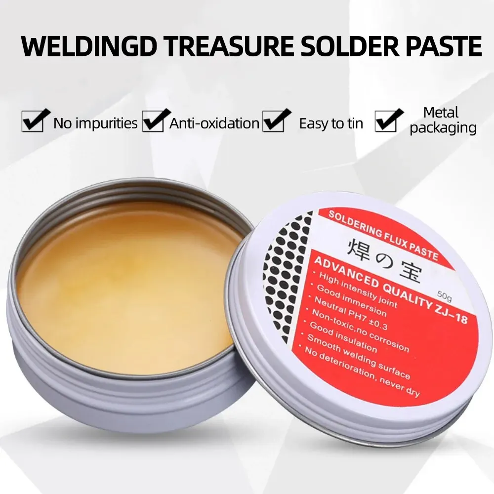 50g 3pcs Soldering Paste Mild Rosin Environmental Soldering Grease Soldering Station Repair Tools For Metalworking