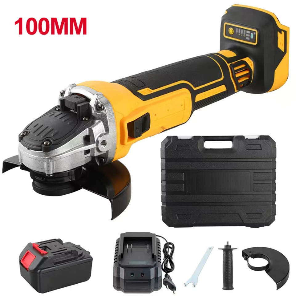 100/125 MM Bürstenlosen Winkel Grinder 10000RPM Cordless Schneiden Maschine Metall Schleifen Polieren Power Tool Für Makita Batterie