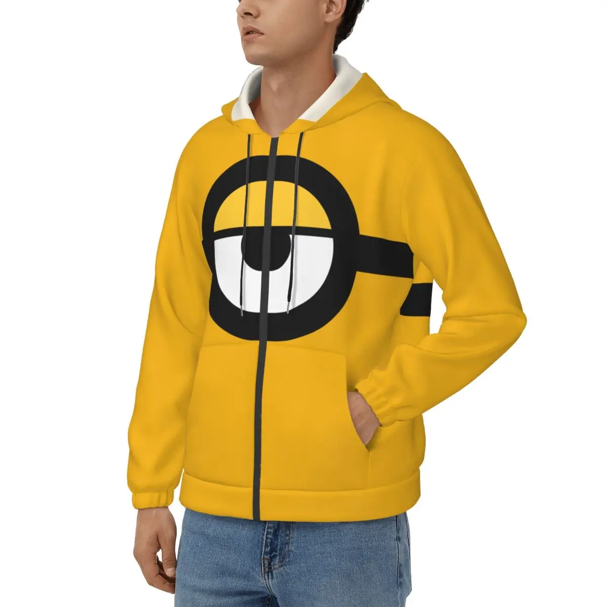 Men's Cute Minions Hoodie Despicable Me Minions Tops Fun Hoodies Original Clothing