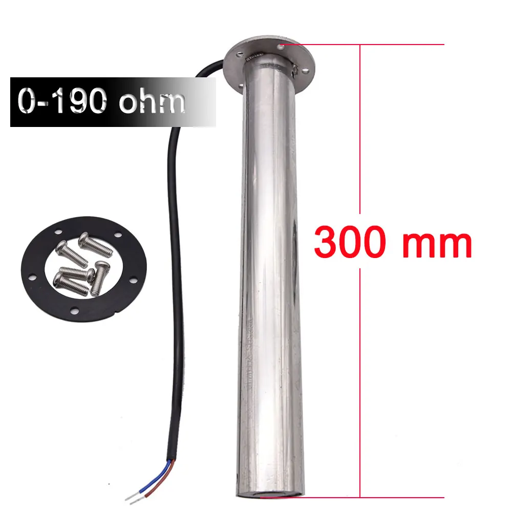 150mm~550mm Sewage Level Gauge Sensor Marine Boat Car Fuel Sender Unit Water Level gauges 0-190 240-33ohm water level customized image 3