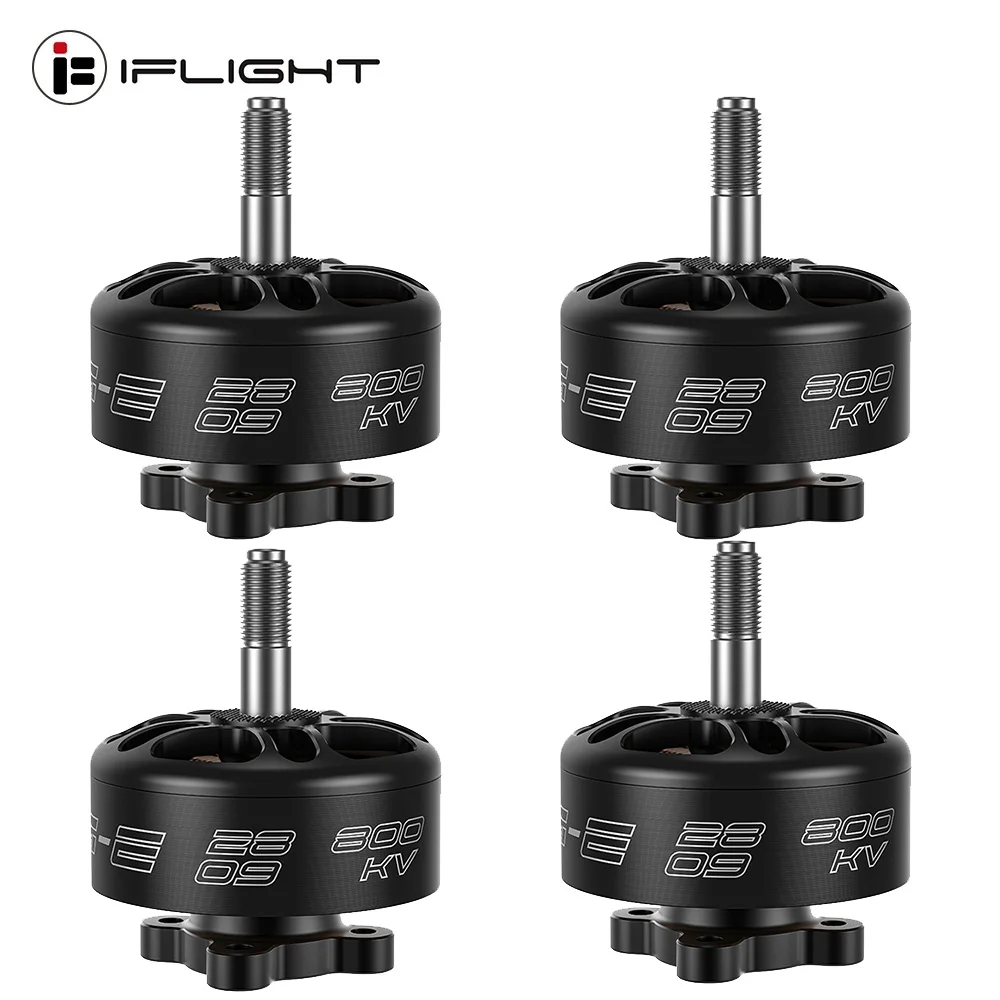 iFlight XING-E 2809 1250KV / 800KV 4-6S FPV Cinelifter Motor with 5mm Steel shaft for FPV Chimera7 Pro V2 Long Range Drone