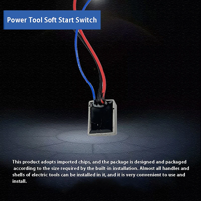 1Pc S1M-FF-230A Soft Start Switch Módulo Retrofit Angle Grinder Polishing Machine Soft Starting Switch Power Tool Parts