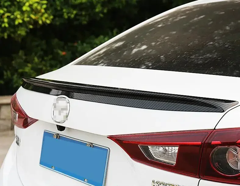 

RQXR ABS Rear Wing Rear Trunk Rear Spoiler for mazda 3 axela 2014, new design top quality unpainted