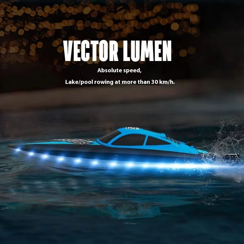 

Orlans 2,4 г полномасштабный пульт дистанционного управления герметичный водонепроницаемый дизайн, высокоскоростной скоростной катер с электрическим дистанционным управлением, конкурентоспособная лодка