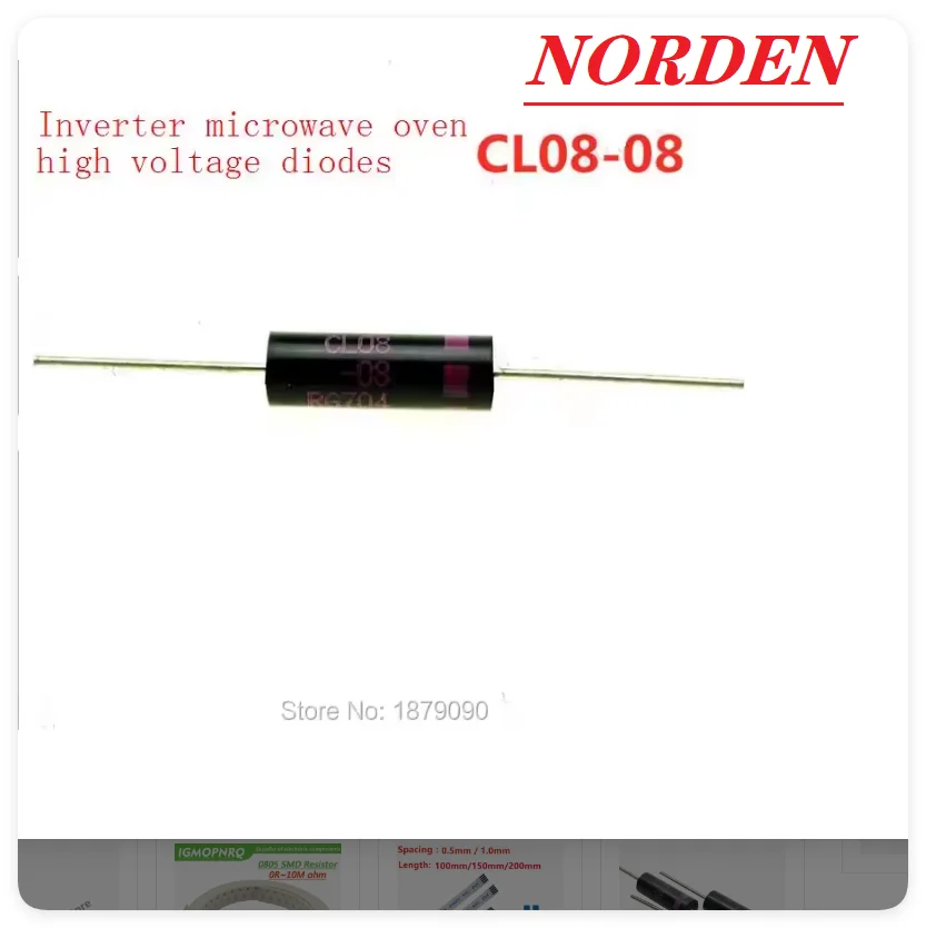 5ชิ้นการแปลงความถี่โดยใช้ไมโครเวฟ8KV ไดโอดแรงดันสูง = CL08-08 CL08-09 = 10KV CL08-08 9KV = 12KV CL08-10 = CL08-12