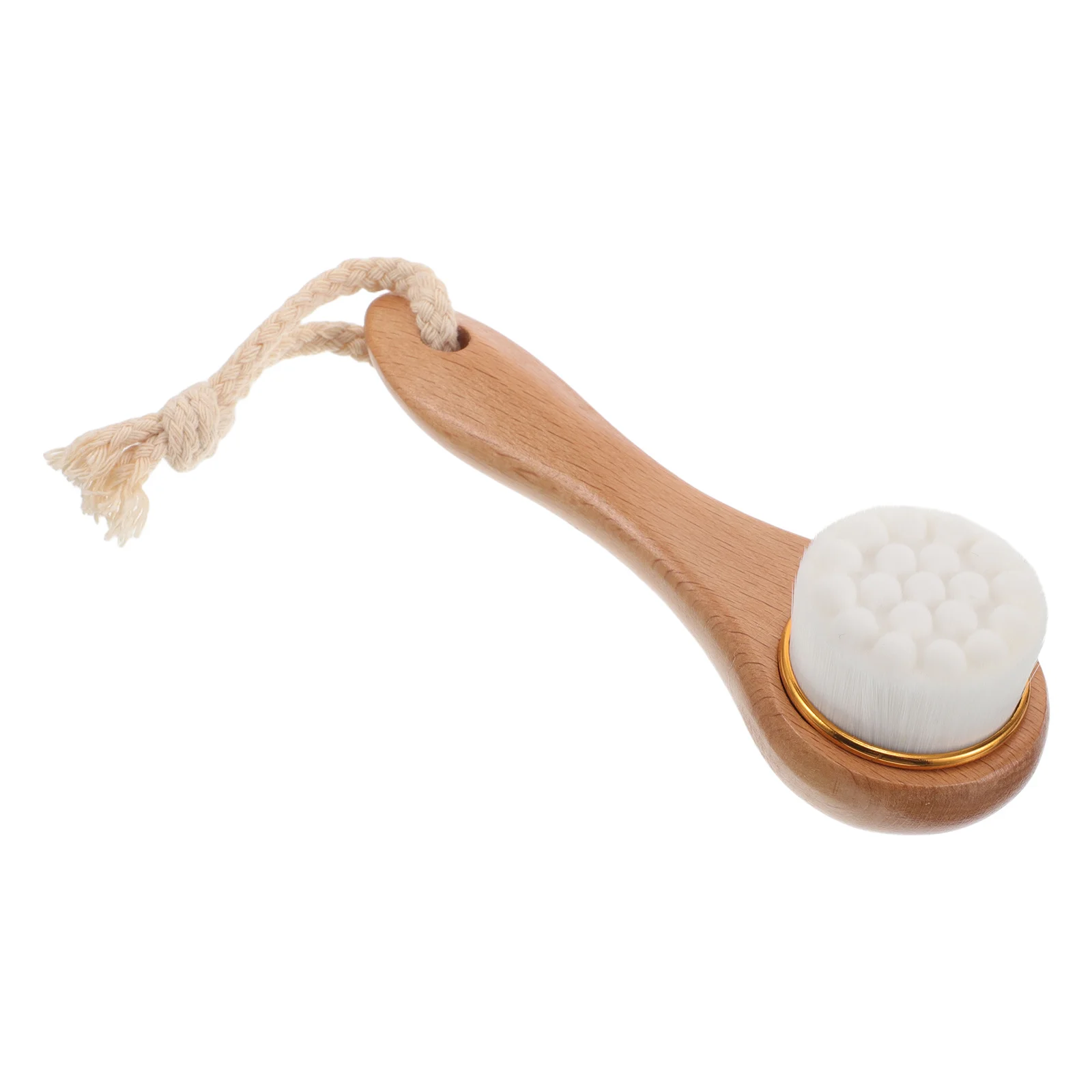 ナノ洗顔ブラシ ソフトフェイススクラバー ディープクリーン角質除去ブラシ スキンケア用 ポータブルハンドル洗顔ツール