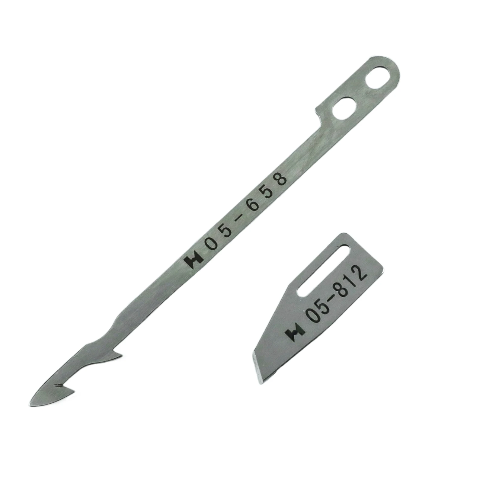 05-658  05-812 Movable & Fixed Knife Blade Fits KANSAI SPECIAL RX-12 RX-13 RX-9803 MZ-2 NM-2 Coverstitch Sewing Machines