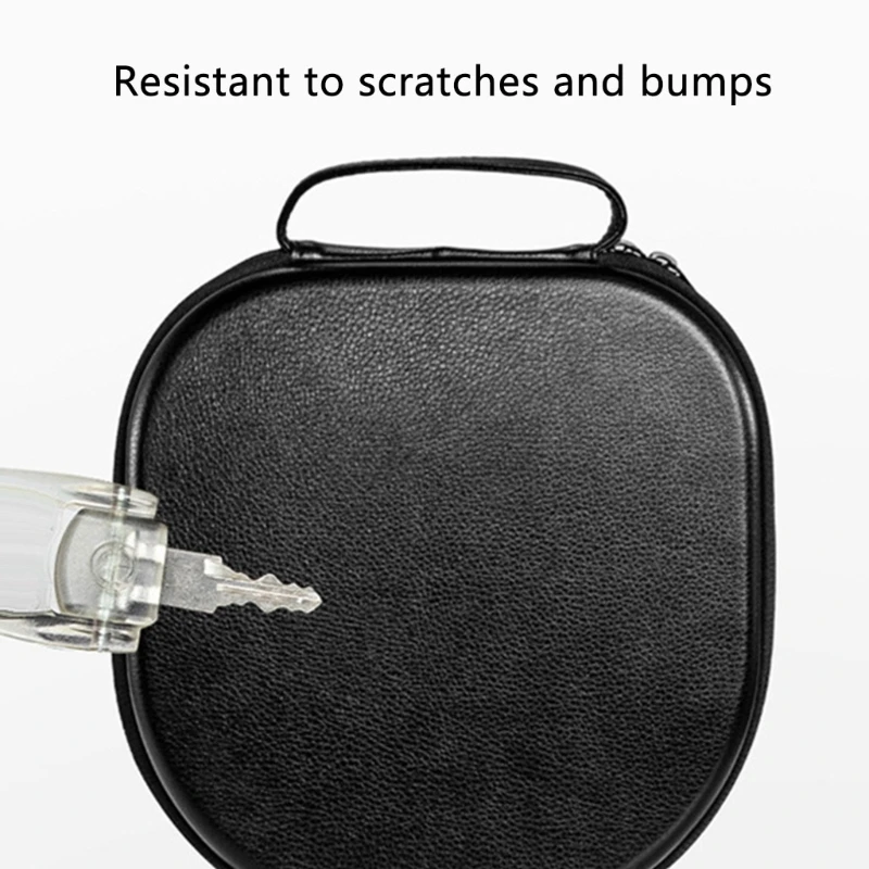 حقيبة حمل سماعات الرأس وأغطية واقية لسماعات الرأس مقاس