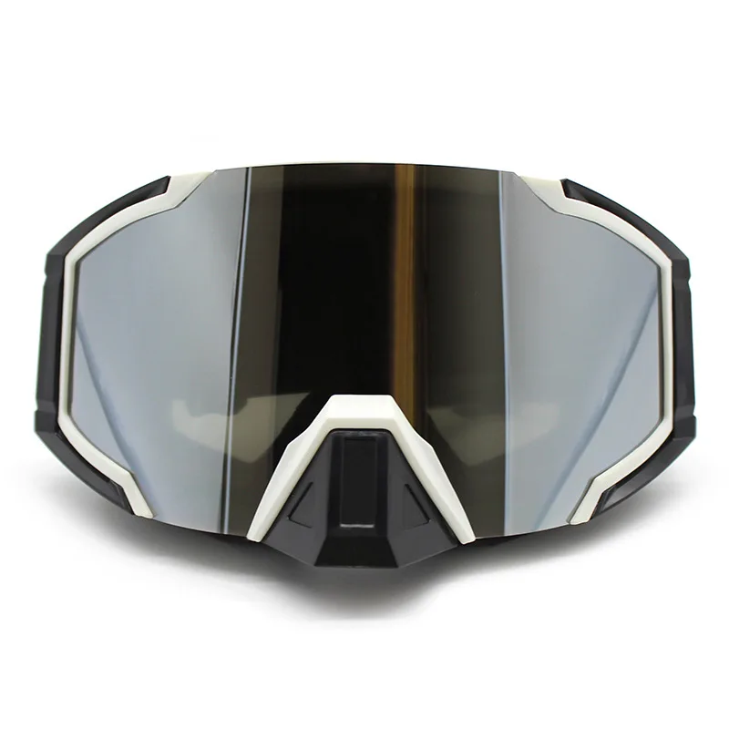 

2025 New Motorcycle Goggles, Windproof Dustproof Anti-Fog, UV400 Anti-Impact for Off-Road Riding Skiing