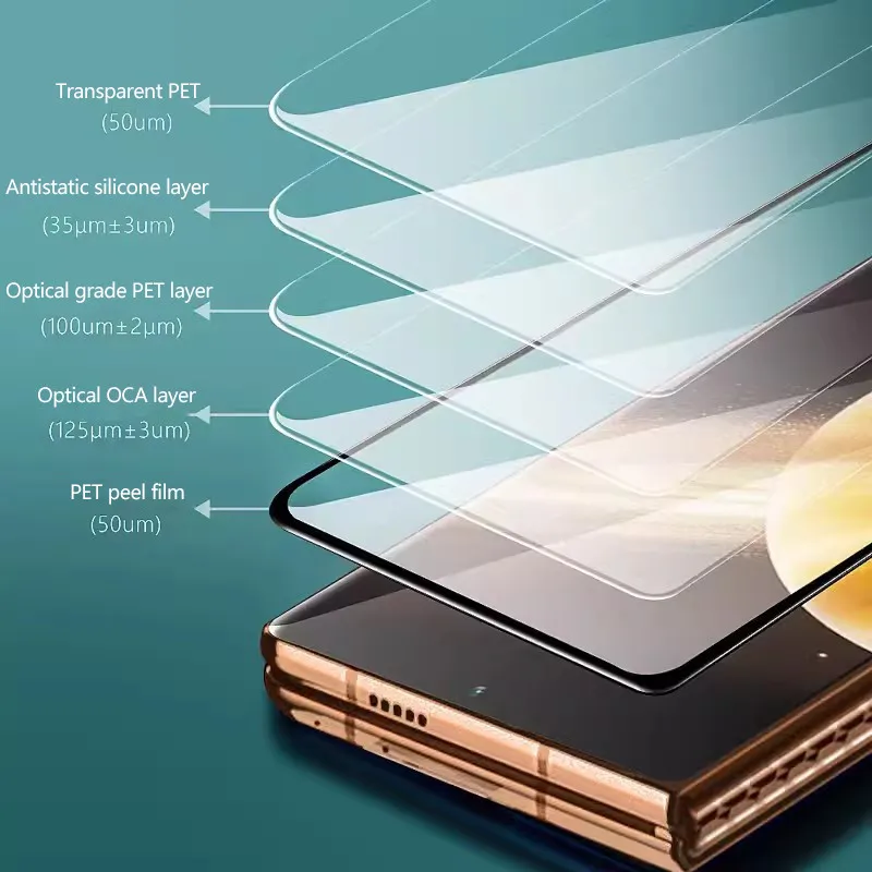 Película de vidrio para Honor Magic V3 Vs3 V2 RSR Protector de pantalla de vidrio templado