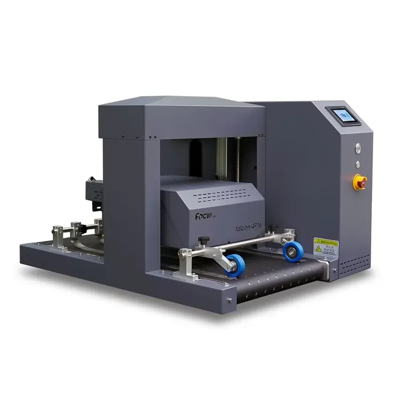 Focus Inc. Falcon-491s Small Desktop Mini Tote Paper Bags Box Corrugated Cardboard Inkjet Printer Single Pass Printing