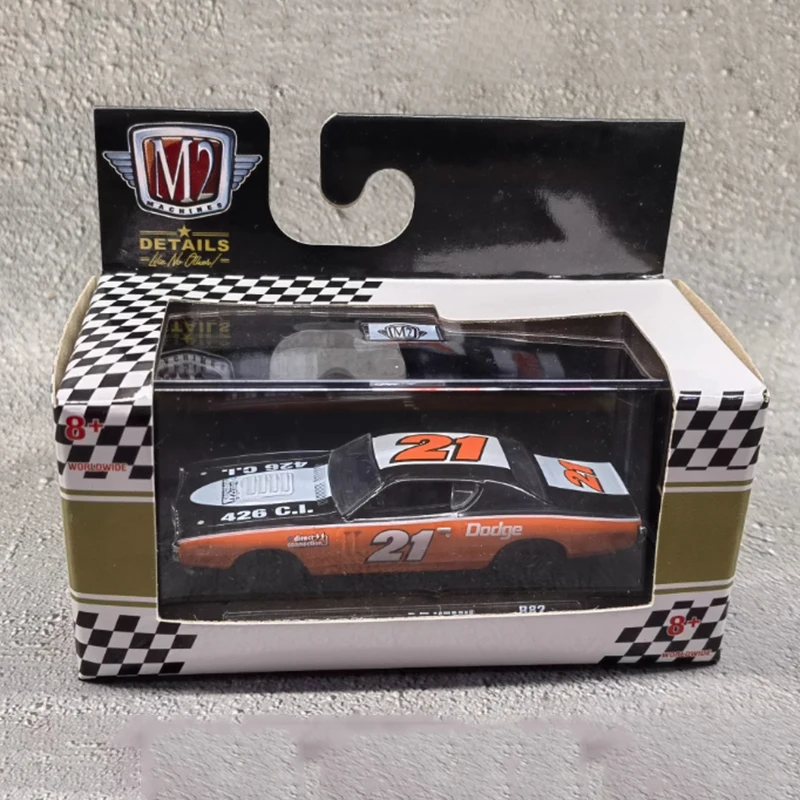 M2 Diecast 1/64 Scale Plymouth Ford Series Muscle Car Alloy Collection Model Static Display Boy Gift Toys Ornament Souvenir