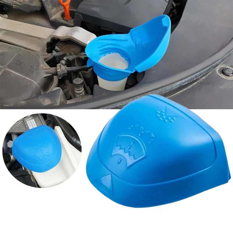 Car Wiper Washer Fluid Reservoir Tank Bottle Cover Cap Lid For Audi Anti Funnel Cover For VW SKODA 6V0955485 6V0 955 485