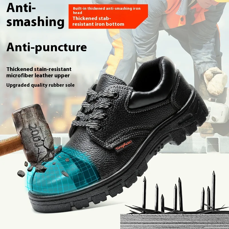 Le scarpe antinfortunistiche da uomo sono scarpe da lavoro antiurto, antiperforazione, assorbenti del sudore, traspiranti, morbide, comode e durevoli