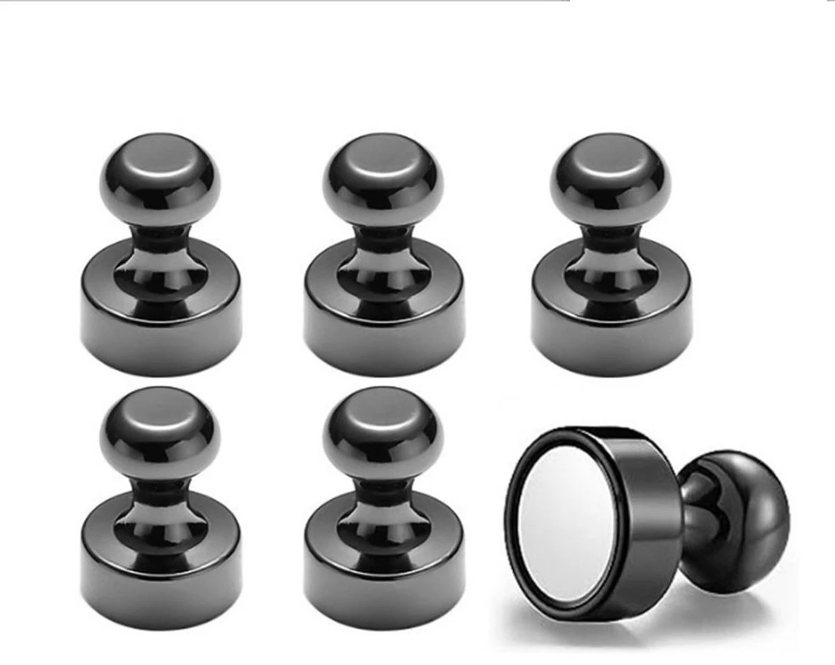 N52  Magnets Magnetic Magnet Pins Magnetic Refrigerator Push Pins Neodymium Thumb Tacks Sucker For Whiteboard Fridge Kitchen
