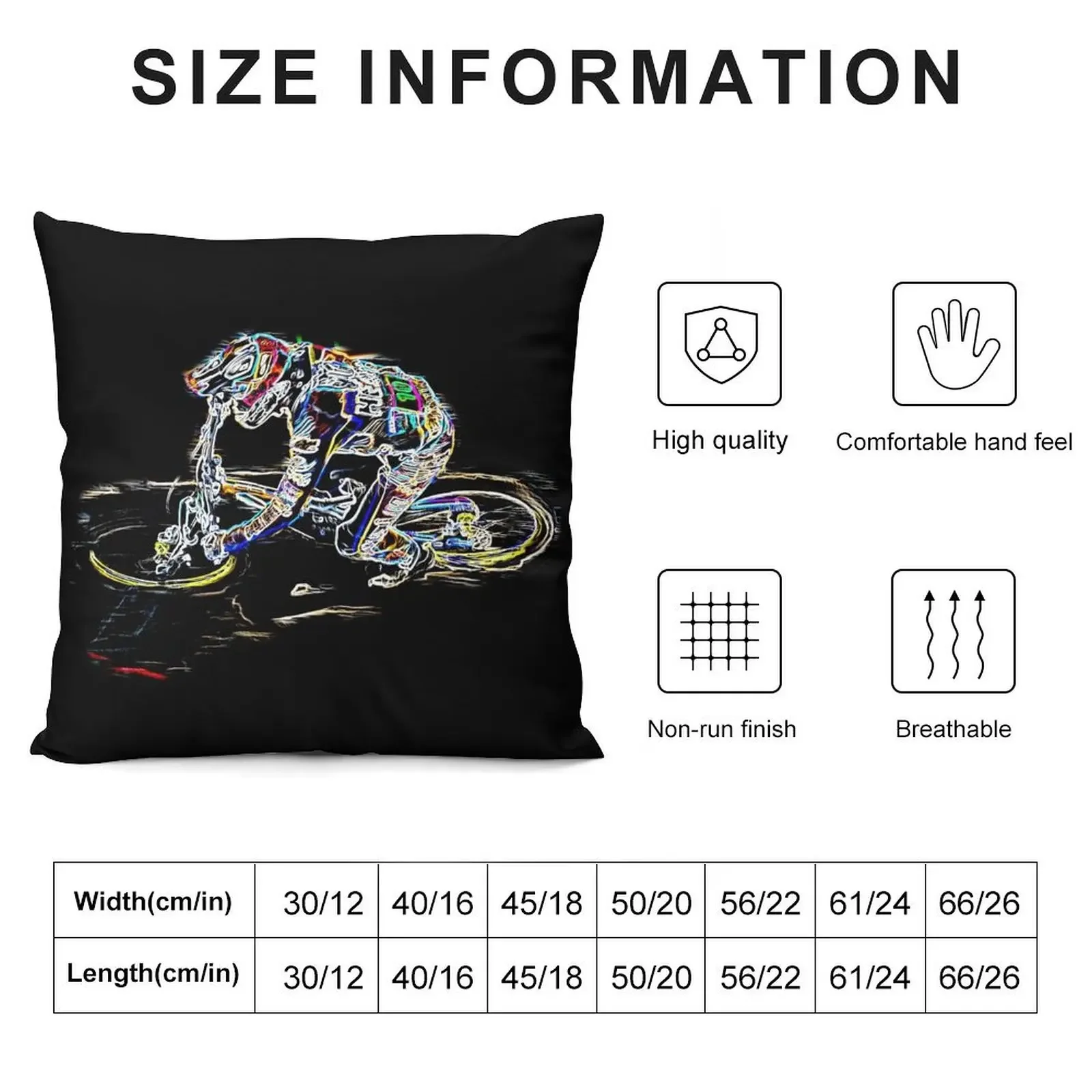 downhill mountain biking Throw Pillow Cushions For Children autumn pillowcase pillow