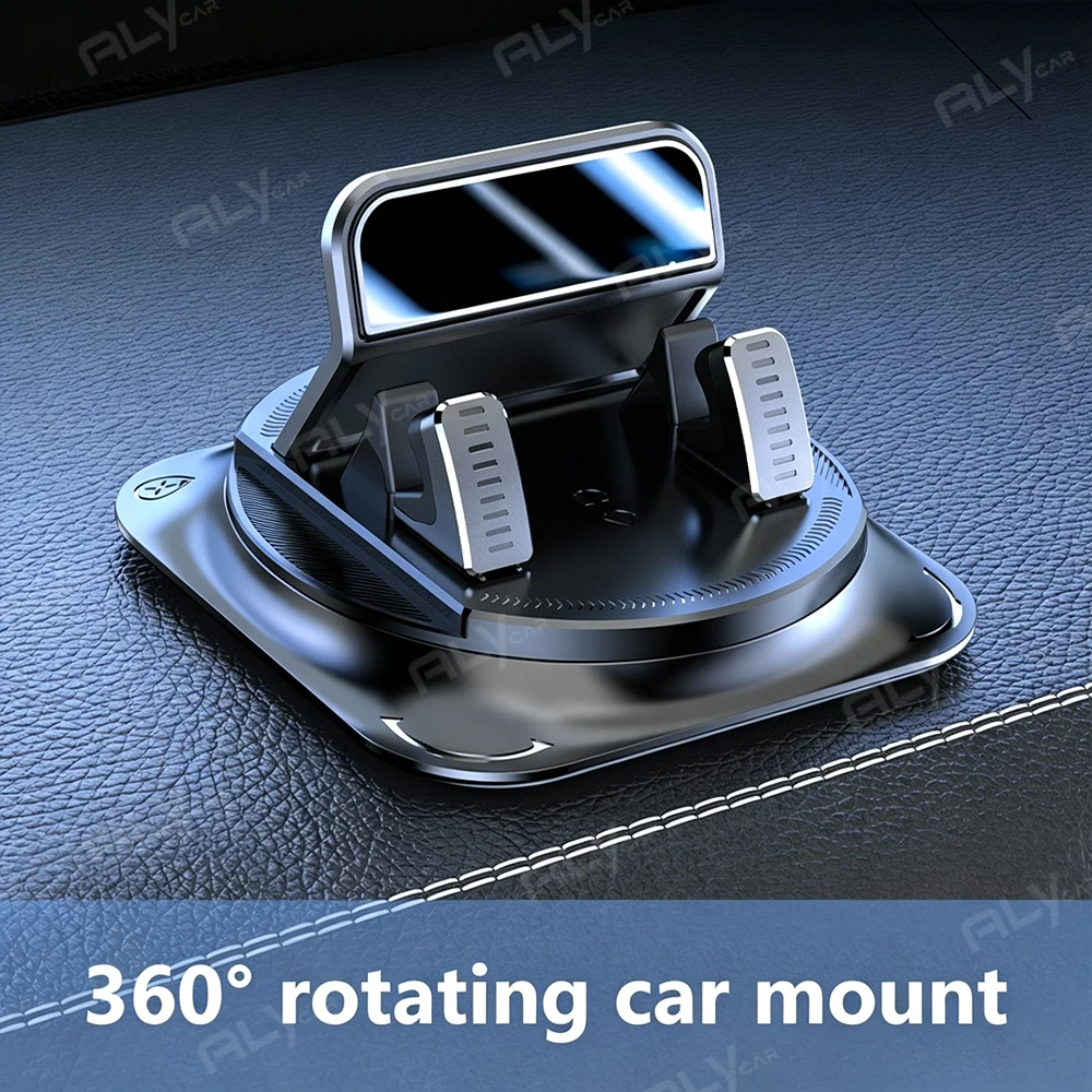 Universelle Auto-Handyhalterung Rutschfester Silikon-Armaturenbretthalter 360° ° Drehbarer Head-Up GPS-Navigationsständer für iPhone Xiaomi Ultra