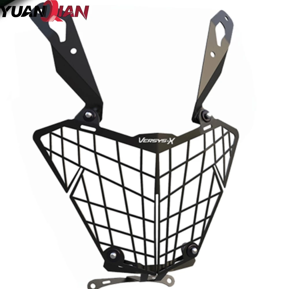 

2023 For Kawasaki Versys X300 X250 VERSYS300 VERSYS250 VERSYS 300 250 Motorcycle Parts Headlight Protection Cover Grille Guard