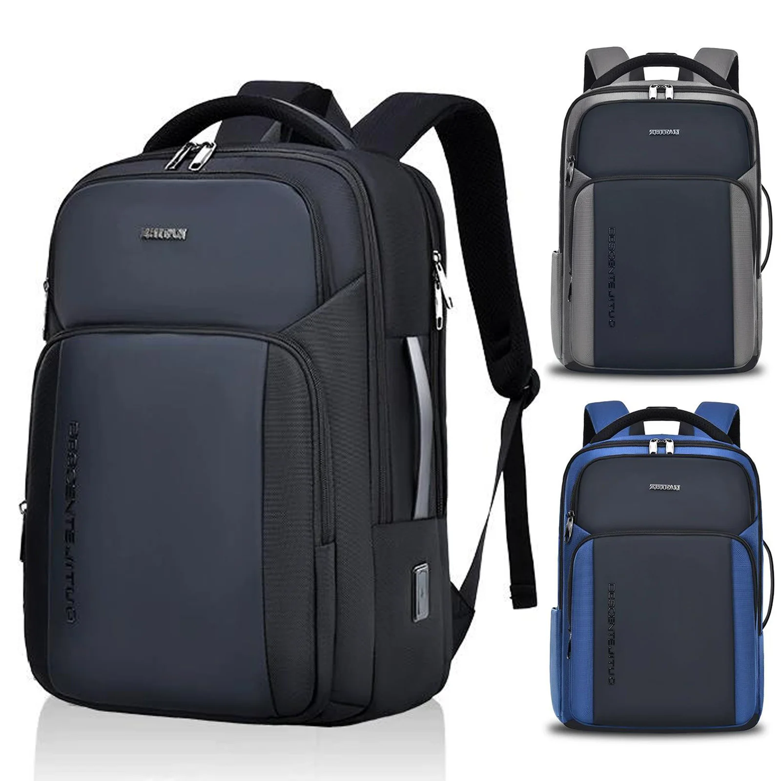 

Multi-functional Laptop Backpack,Business Travel Bag for Men Women,Commuter Daypack for Middle School,College Student Bookbag