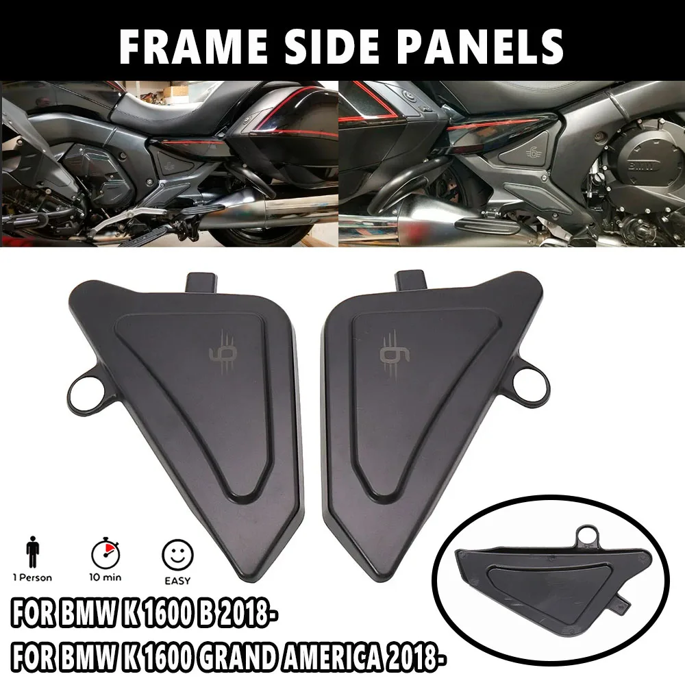 

New Frame Side Panel Cover Fairing Plastic Panel Fuel Tank Decoration For BMW K1600 B/Great USA 2018 2019 2020 2021 Motorcycle