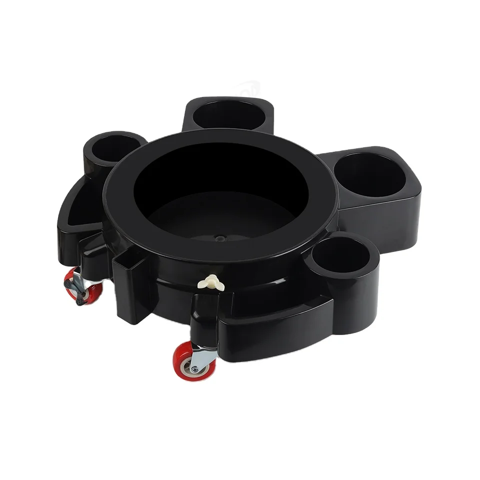 

Multifunctional Rolling Dolly for Car Detailing Cleaning Bucket Dolly Mobile Stool for Window Tint Kegs