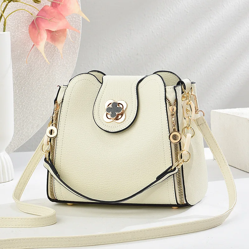 2025 حقيبة يد نسائية جديدة حقيبة تصميم فاخر دلو حقيبة الكتف حقيبة كروسبودي بولي Leather جلدية سعة كبيرة حقيبة كتف حقيبة محمولة باليد