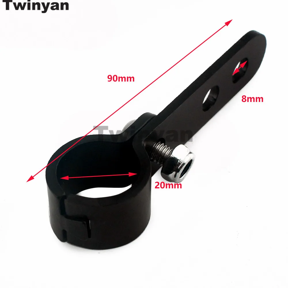 Motorcycle Side Stand Extension Kit For Universal Use 20-23mm Kickstand Nose Foot Pedal Assistant Tool Support Part