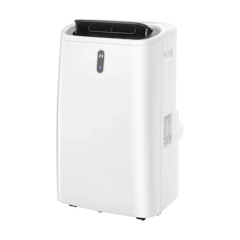 Heat & Dehumidifier White 14000 BTU Portable Air Conditioner · Cool & Fan Mode, Mobile Cooling Unit For Home Indoor Use