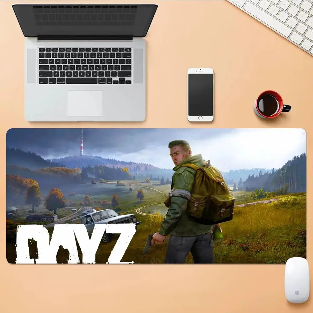 

DAYZ Mouse Pad Desk Mouse Pad Cute HD Desk Pad Extended Gaming Keyboard Mats Large XXL Gamer Mousepad 90x40